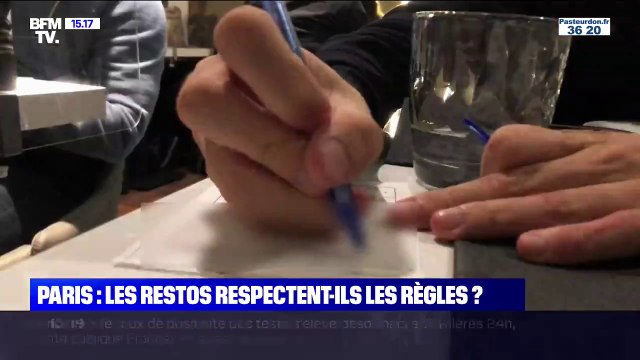 Covid-19: les restaurants parisiens respectent-ils bien les règles ?