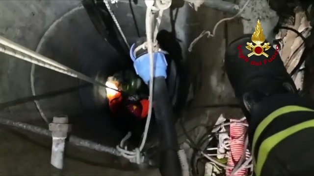 Savignano sul Rubicone (FC) - Salvato un cane caduto all’interno di un pozzo (09.10.20) (1)