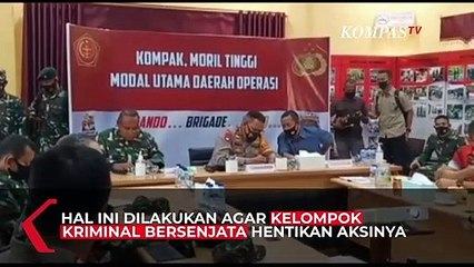 Terkait Kelompok Kriminal Bersenjata, Pangdam XVII Cenderawasih Upayakan Pendekatan Persuasif