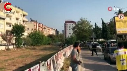 Mersin'de boş arazide EYP patladı; 1 kişi yaralandı