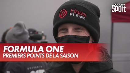Les premiers points pour Romain Grosjean