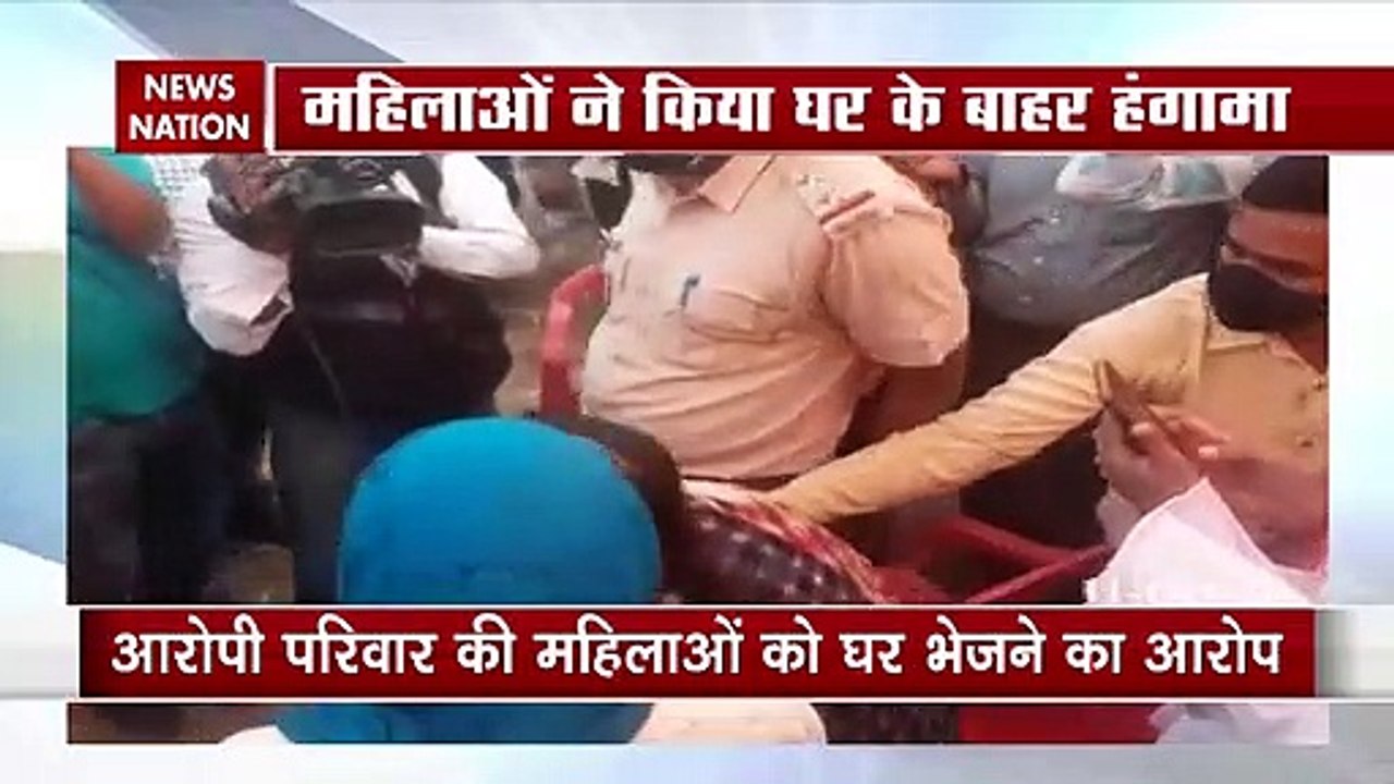 Kapil Mishra meets victim family of temple priest in Karauli