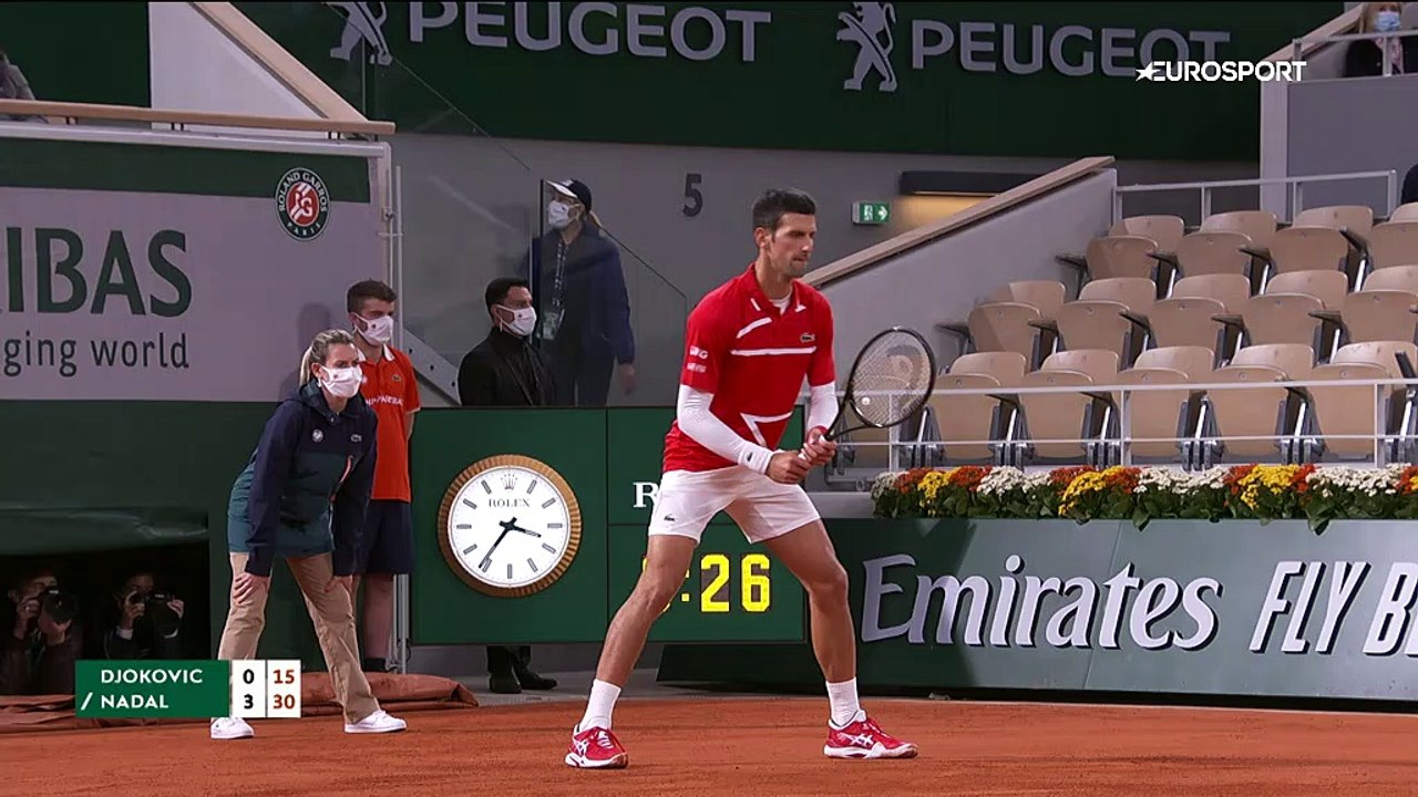 Just brilliant!' - Djokovic wins incredible point against Nadal