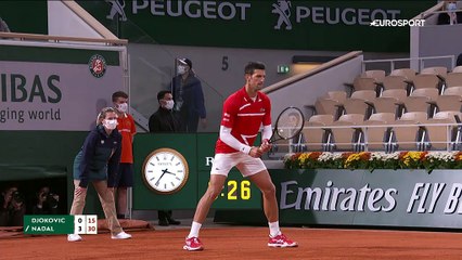 Just brilliant!' - Djokovic wins incredible point against Nadal