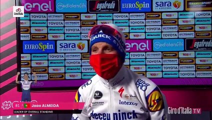 Tour d'Italie 2020 - Joao Almeida : "It was so hard day. I fight so much to keep the Maglia Rosa, for me and for my team.