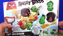 Angry Birds The Movie TNT Invasion Playset Birds vs Pigs Unboxing Spin Master