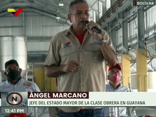 Clase obrera de Guayana respalda aprobación y aplicación de la Ley Antibloqueo