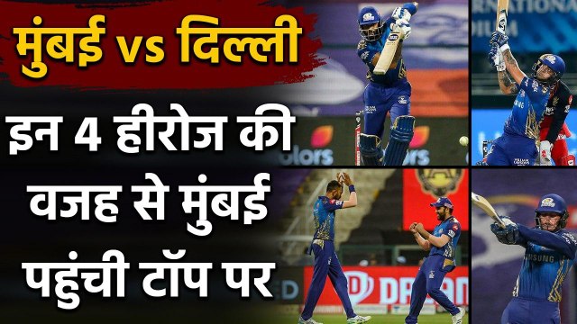 MI vs DC Match Highlights: Suryakumar Yadav to Qiunton De kock, 4 heroes of the Match|वनइंडिया हिंदी