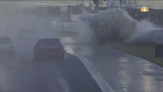 NASCAR Xfinity Series 2020 Charlotte Roval Race Parker Crash Stop By Water