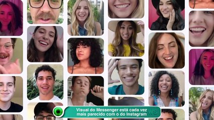 Visual do Messenger está cada vez mais parecido com o do Instagram
