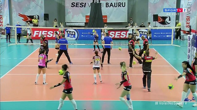 Campeonato Paulista de Vôlei Feminino - Sesi Bauru x Pinheiros e Osasco x São Paulo Barueri
