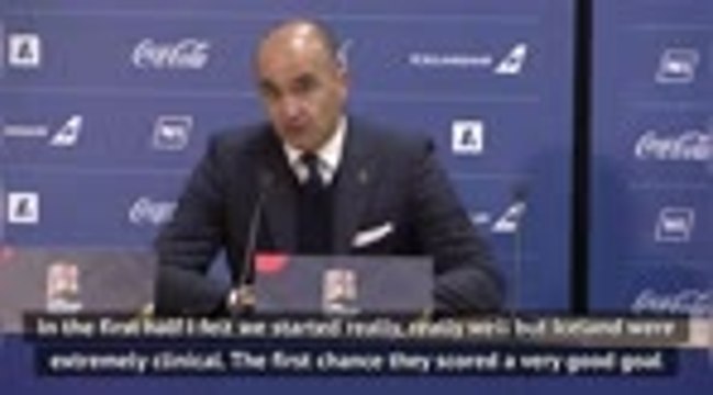 Belgium deserved to beat competitive Iceland - Martinez