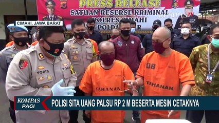 Polisi Bongkar Sindikat Pembuat Uang Palsu Senilai 24 Miliar!