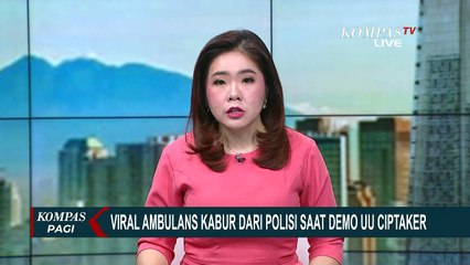 Viral! Ambulans Kabur dari Kejaran Polisi saat Demo, MDMC: Kami Tidak Operasikan!