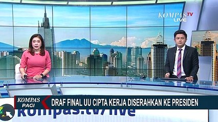 Final! Draf UU Cipta Kerja Berjumlah 812 Halaman Diserahkan ke Presiden lewat Mensesneg