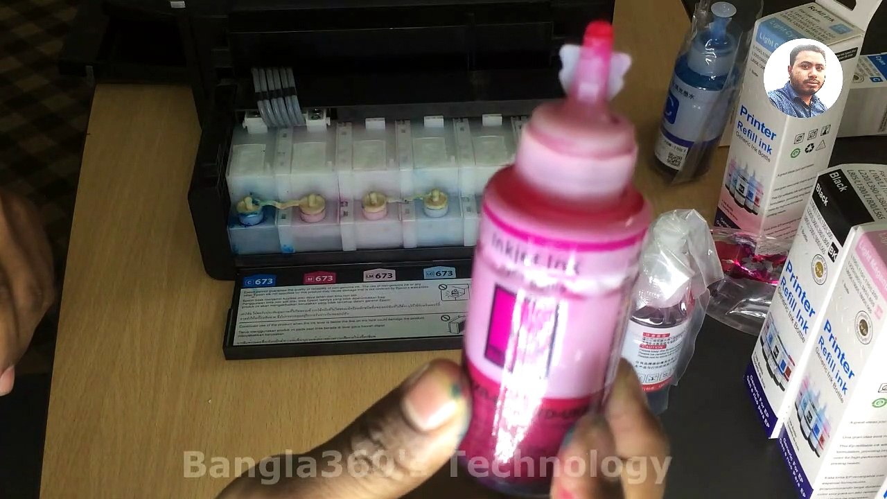 Epson L805 Printer Best Original Ink Refill