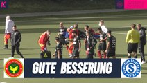Schwere Verletzung überschattet Pokalfight | FC Amed - SC Staaken (2. Runde, Pokal)