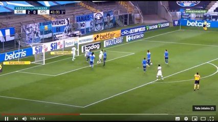 GREMIO 2X1 CORITIBA BRASILEIRAO 2020