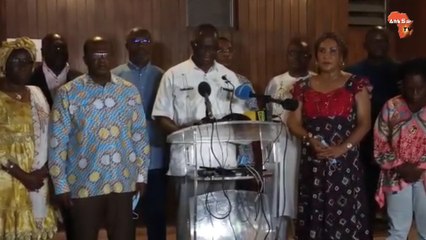 Déclaration de Maurice Kakou GuikahuéSE en chef du PDCI-RDA à la résidence d'Henri Konan Bédié
