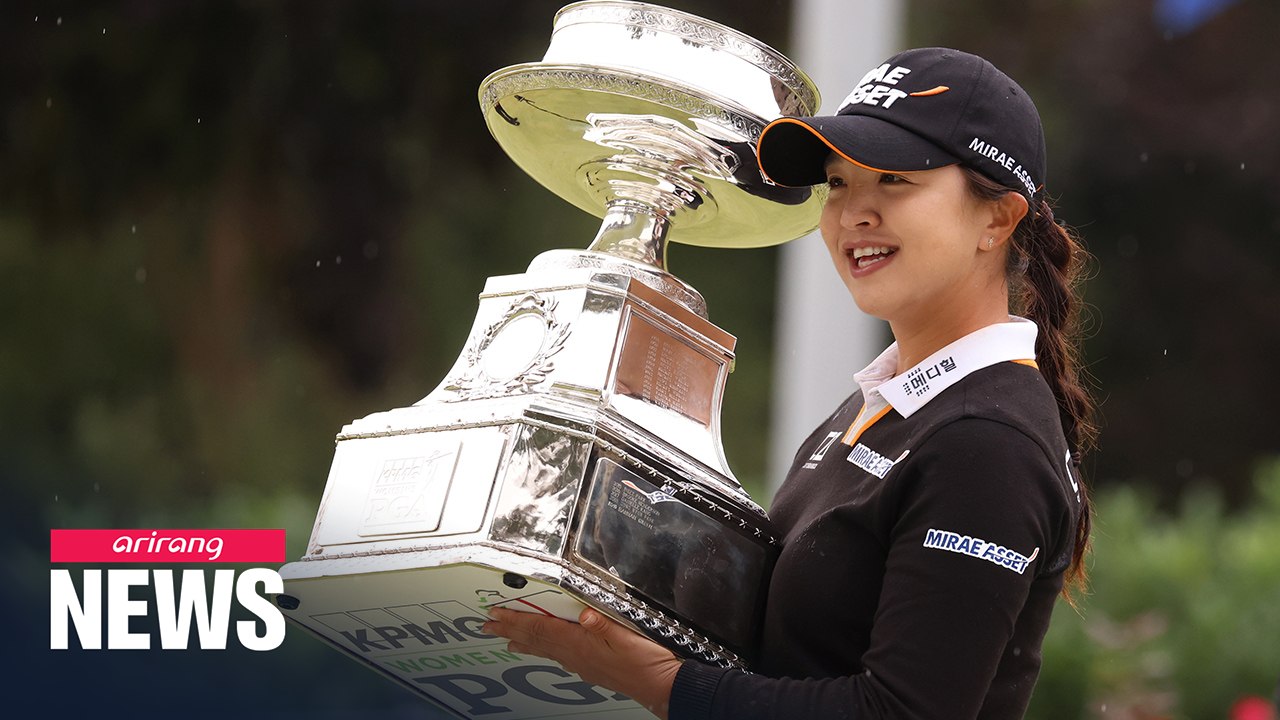 Kim Sei-young wins first major at Women's PGA Championship