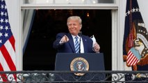 Trump holds first public event since COVID-19 diagnosis