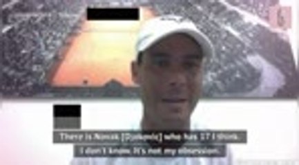 Nadal not 'obsessed' with Grand Slam title race