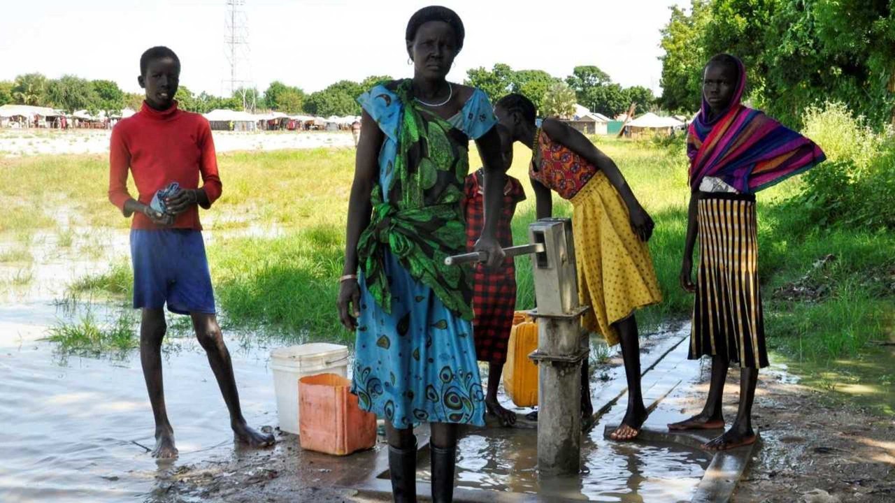 South Sudan flooding: Few shelters for displaced communities