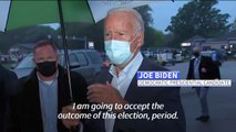 Biden: 'I am going to accept the outcome of this election'