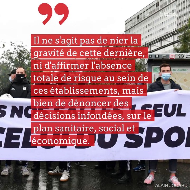90 sportifs, dirigeants et médecins demandent la réouverture des salles de sport