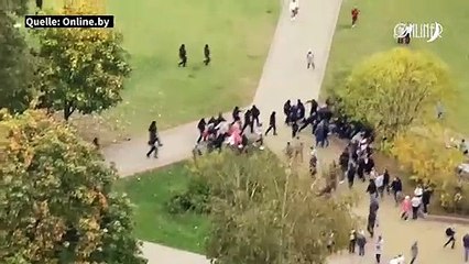 Belarus: Massendemonstration gewaltsam aufgelöst