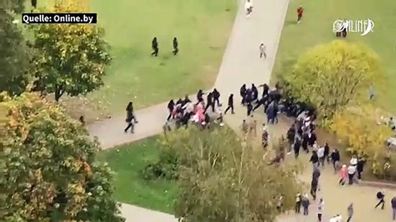 Belarus: Massendemonstration gewaltsam aufgelöst