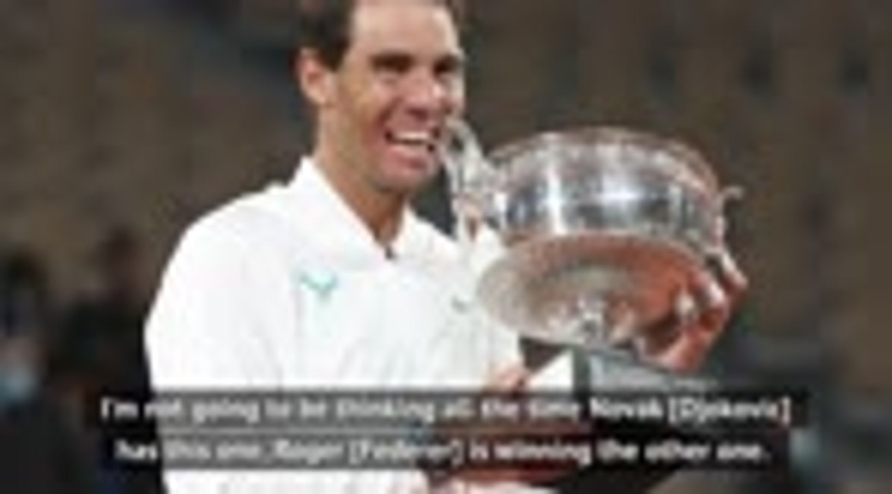 Nadal wants to overtake Federer with most Grand...
