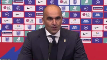 Télécharger la video: Belgium boss Martinez praises England after defeat