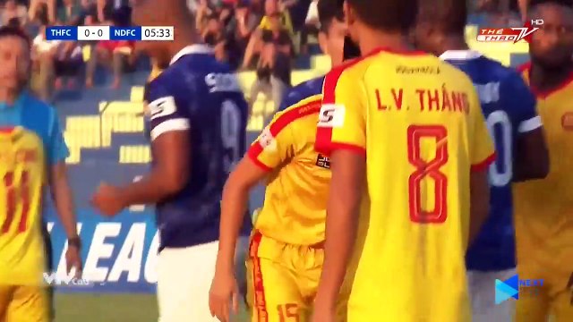 Highlights - Thanh Hóa - DNH Nam Định - Chủ nhà níu giữ 1 điểm trong thế thiếu người - NEXT SPORTS