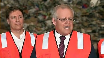 PM focuses on job growth at Qld recycling facility