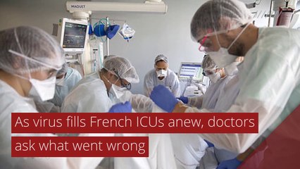 As virus fills French ICUs anew, doctors ask what went wrong, and other top stories in international news from October 12, 2020.