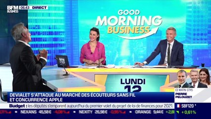 Franck Lebouchard (Devialet) : Devialet s'attaque au marché des écouteurs sans fil - 12/10