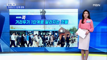 [MBN 프레스룸] 오늘부터 '거리두기 1단계'…무엇이 달라지나