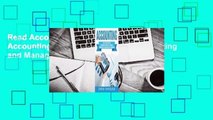 Read Accounting: The Ultimate Guide to Accounting Principles, Financial Accounting and Management