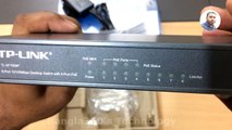 TpLink Desktop Switch With 4-Port PoE 8-Port10100Mbps Review  Model No  TL-SF1008P