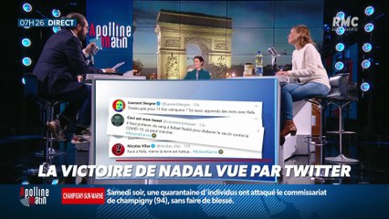 #Magnien, la chronique des réseaux sociaux : La victoire de Nadal vue par Twitter - 12/10