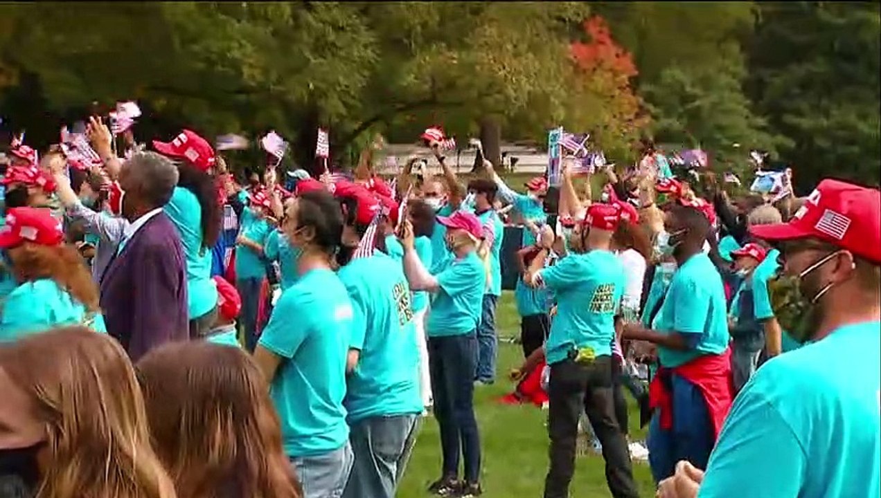 Trump 'immun': Präsident macht wieder öffentlich Wahlkampf