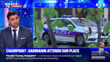 Champigny: Darmanin attendu sur place - 11/10