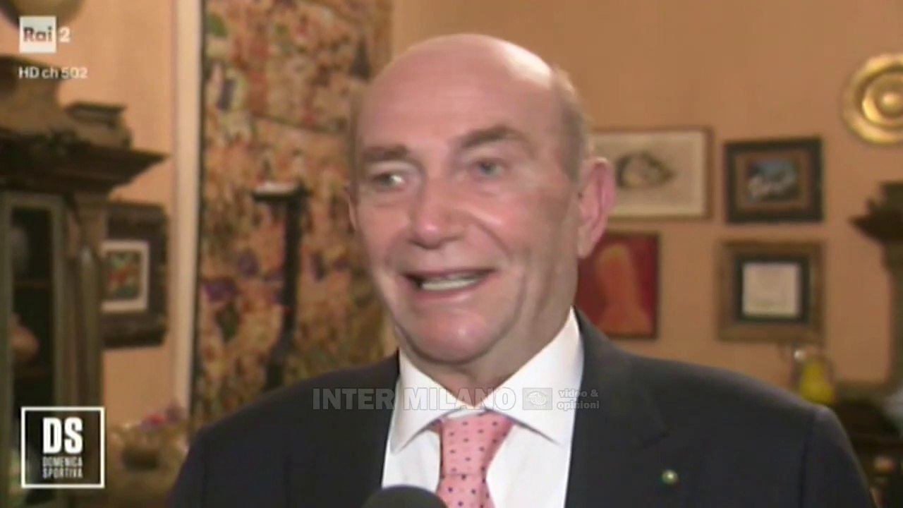 ERNESTO PELLEGRINI- ZHANG E UN PRESIDENTE CHE PIACE PERCHE LAVORA SPESSO IN SILENZIOERNESTO PELLEGRINI: ZHANG È UN PRESIDENTE CHE PIACE PERCHÈ  LAVORA SPESSO IN SILENZIO.