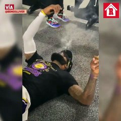LeBron James le marcó a su madre después de lograr el título.