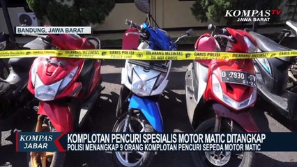 Ini Alasan Komplotan Pencuri,Menyasar  Motor Matic