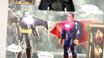 Hulk Smash vs Batman vs Superman Movie Electro Armor Batman The Hulk Toy Parody Unboxing