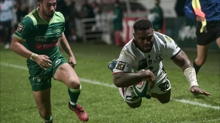 La prestation XXL de Josua Tuisova face à la Section Paloise