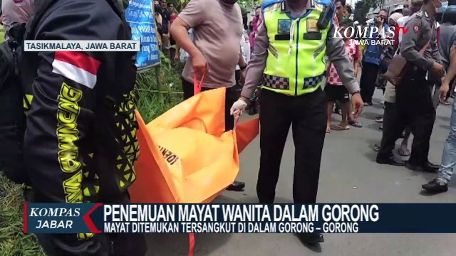 Tragis! Jasad Wanita Dalam Gorong - Gorong