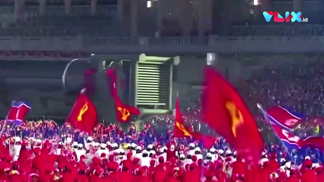 Kim Jong-un Nangis, Korut Pamer Rudal Nuklir Raksasa